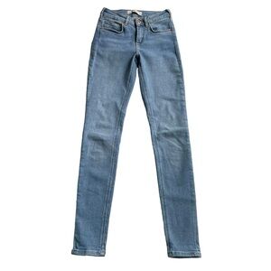 Scotch & Soda Denim Skinny Jeans Amsterdam Blauw Blue Size 25W 32L LA BOHEMIENNE